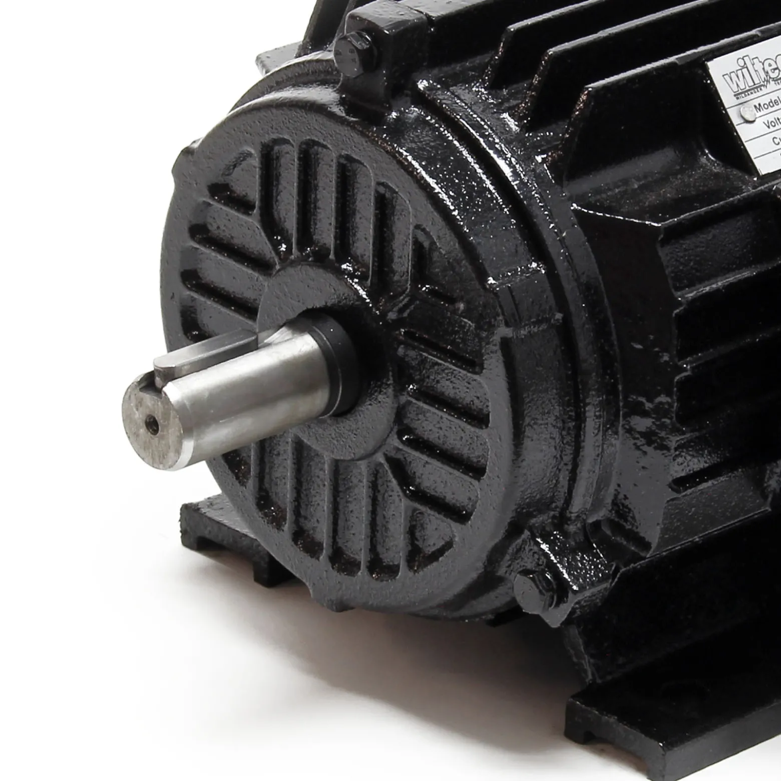 Wiltec Elektromotor 400 V 2,2 kW (3 PS) 3-phasig 2-polig E-Motor in Bauform B3 2830 U/min mit Aluminiumwicklung, Drehstrommotor