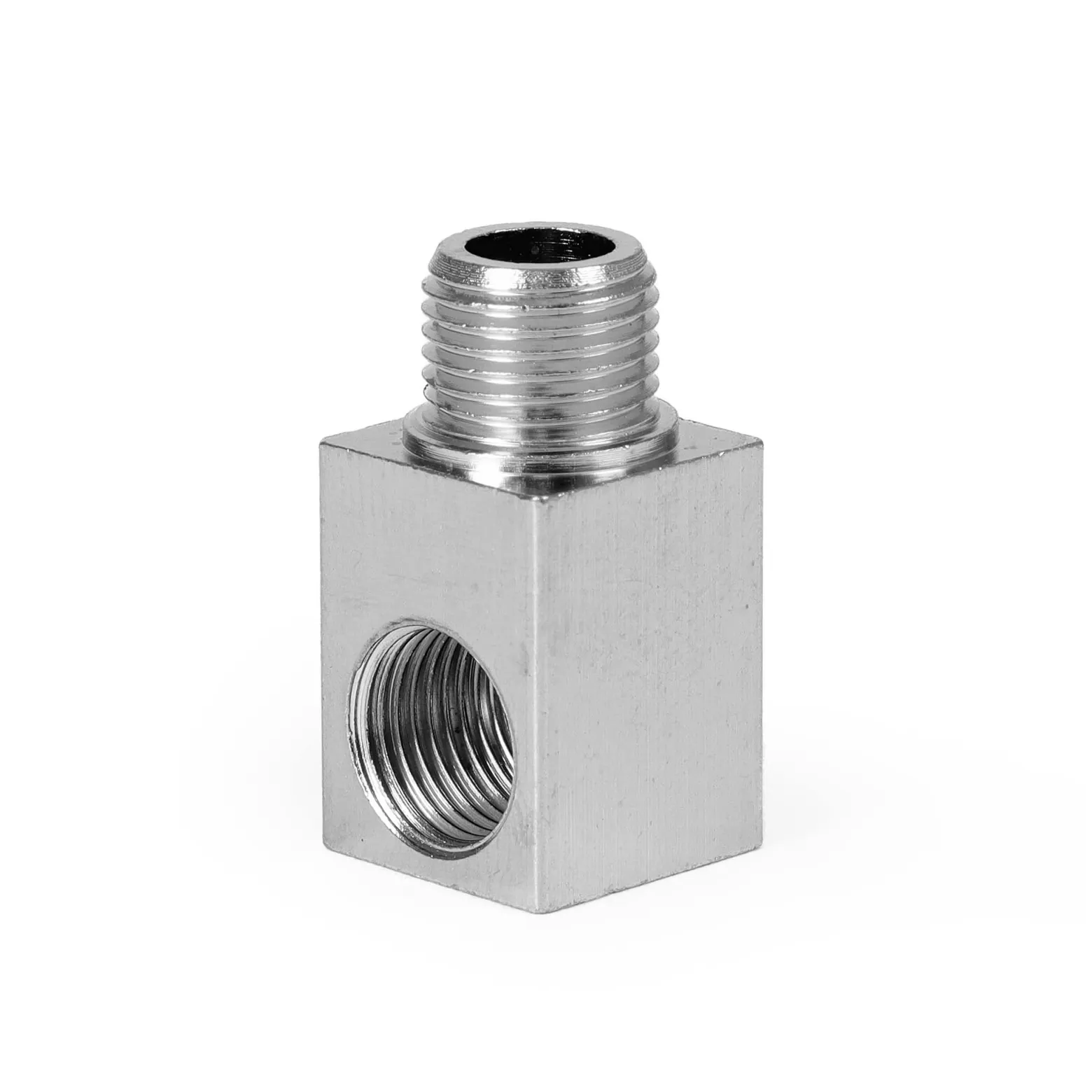 Wiltec Ersatzteil für Airbrush Kompressor AS189 / AS196 / AS196A – T-Stück Verbinder – am Tank – Drucksteuerung – für Airbrushkompressor, Zubehör