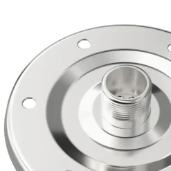 Wiltec Ersatzteil für Membrankessel 24-100 l Edelstahl Flansch DN 25 für Ausdehnungsgefäß, Druckausgleichsgefäß für Hauswasserwerk