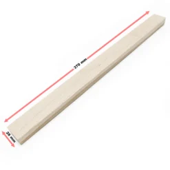 Wiltec Ersatzteil für Obstpresse 12 L – Presskorbleiste – 370 mm x 28 mm – für Saftpresse, Maischepresse, Weinpresse Zubehör