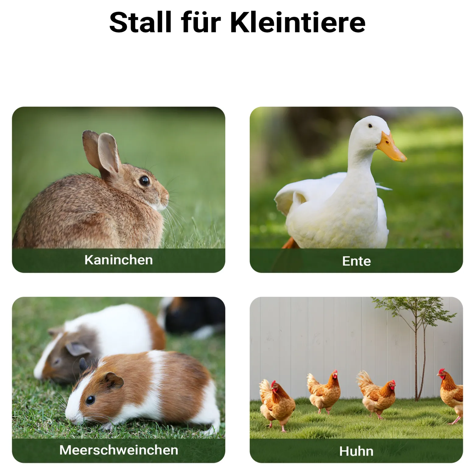 Wiltec 2 Etagen Nagerhaus 1470 x 520 x 855 mm, Hasenstall zweistöckig aus Fichtenholz, mit Bitumeneindeckung und Kotwanne, Kleintierhaus Freilauf Gehege