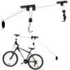 Wiltec Fahrradlift Deckenhalter 20kg, 4 m Deckenhöhe, Fahrradgarage Halterung für Bikes, Fahrradhalter mit Seilzug