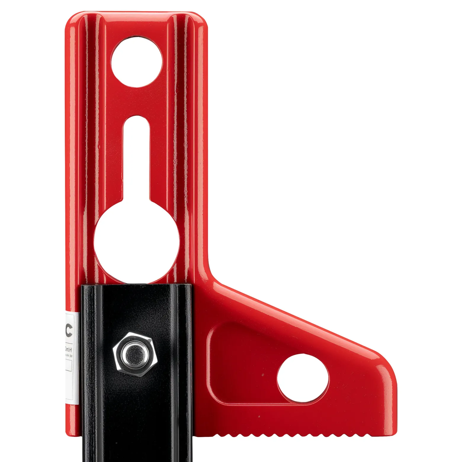 Wiltec Farm Jack obere Klemme, Wagenheber Schelle, Farm Jack Zubehör robuste Stahlkonstruktion, Top Clamp für sichere Hebe- und Windeeinsätze