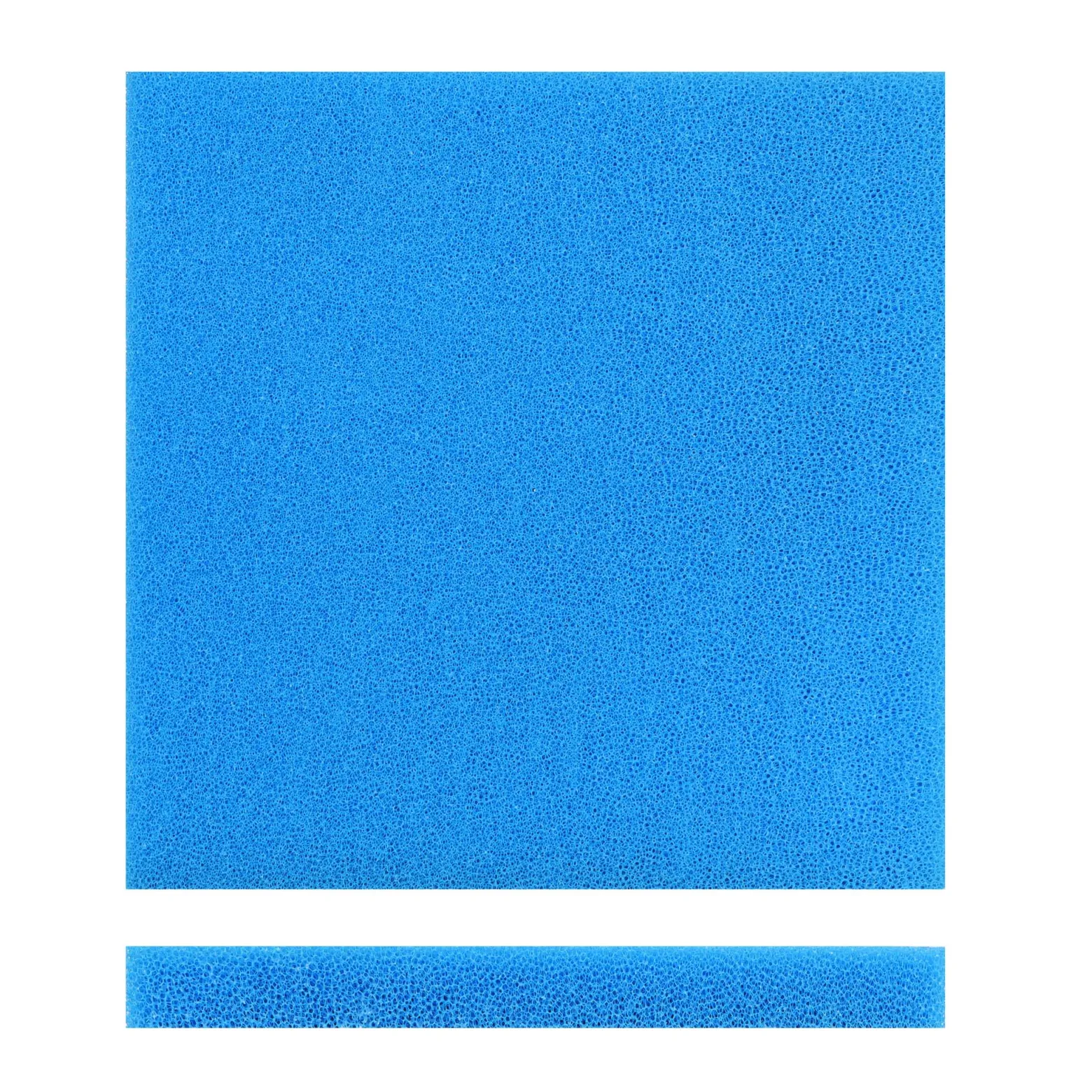 Wiltec Filtermatte Schaumstoff 50 x 50 x 3 cm grobe Porung 10 ppi für Teichfilter Aquarienfilter Aquarium Filter Außenfilter Wasser
