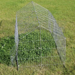 Wiltec Freilaufgehege Kaninchen 180 x 75 x 75 cm, Außengehege und Kleintierstall für Kaninchen, Hasen, Meerschweinchen, Freigehege als Hasenstall