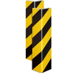 Wiltec Garagen Wandschutz 2 Stück je 400 x 75 x 20 mm, 2er-Set selbstklebender Türkantenschutz für Ihr Auto aus robustem EVA-Material, Einparkhilfe Garage