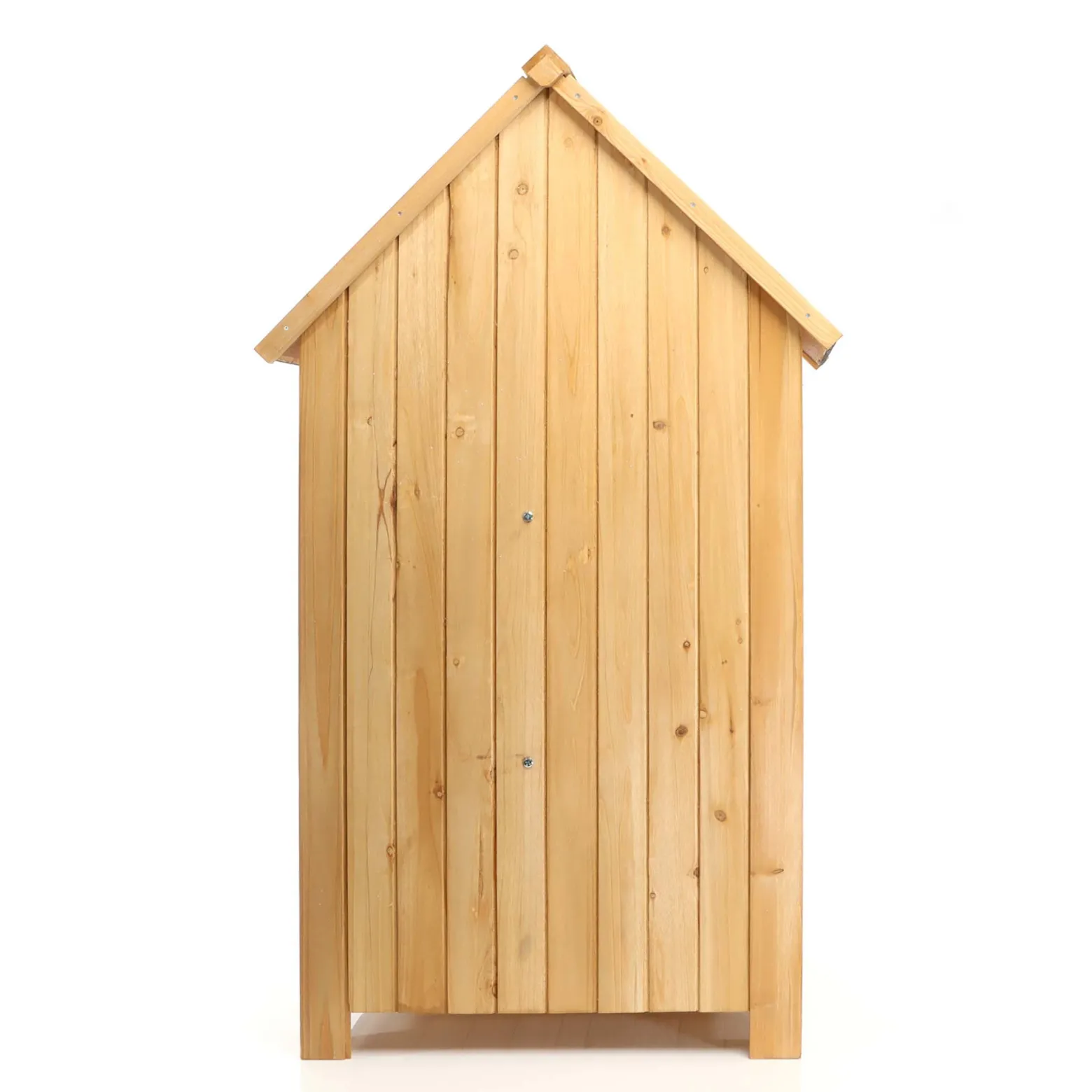 Wiltec Gartenhaus schmal aus Fichtenholz mit Bitumendach 770x540x1370mm für Garten, Terrasse & Balkon Gerätehaus Geräteschuppen Holzhaus Werkzeugschrank