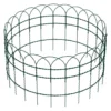 Wiltec Gartenzaun 0,65 x 10 m grün, Maschendrahtzaun Stahl PVC-beschichtet, Drahtzaun 9 x 15 cm Maschen, Zaun für Garten, Maschenzaun einfache Montage
