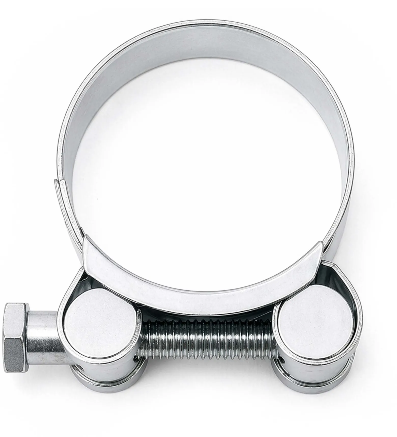 Wiltec Gelenkbolzenschelle W1 Bandbreite 22mm Spannbereich 44-47mm Edelstahl verzinkt Spannbackenschelle Schlauchschelle