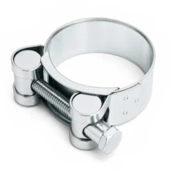Wiltec Gelenkbolzenschelle W1 Bandbreite 22mm Spannbereich 44-47mm Edelstahl verzinkt Spannbackenschelle Schlauchschelle