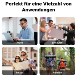 Wiltec Gepäckträgertasche 25 l Stauraum, Fahrradtasche für Gepäckträger Ø 8-16 mm, Gepäcktasche mit Tragegurt, wasserresistente Fahrrad Tasche