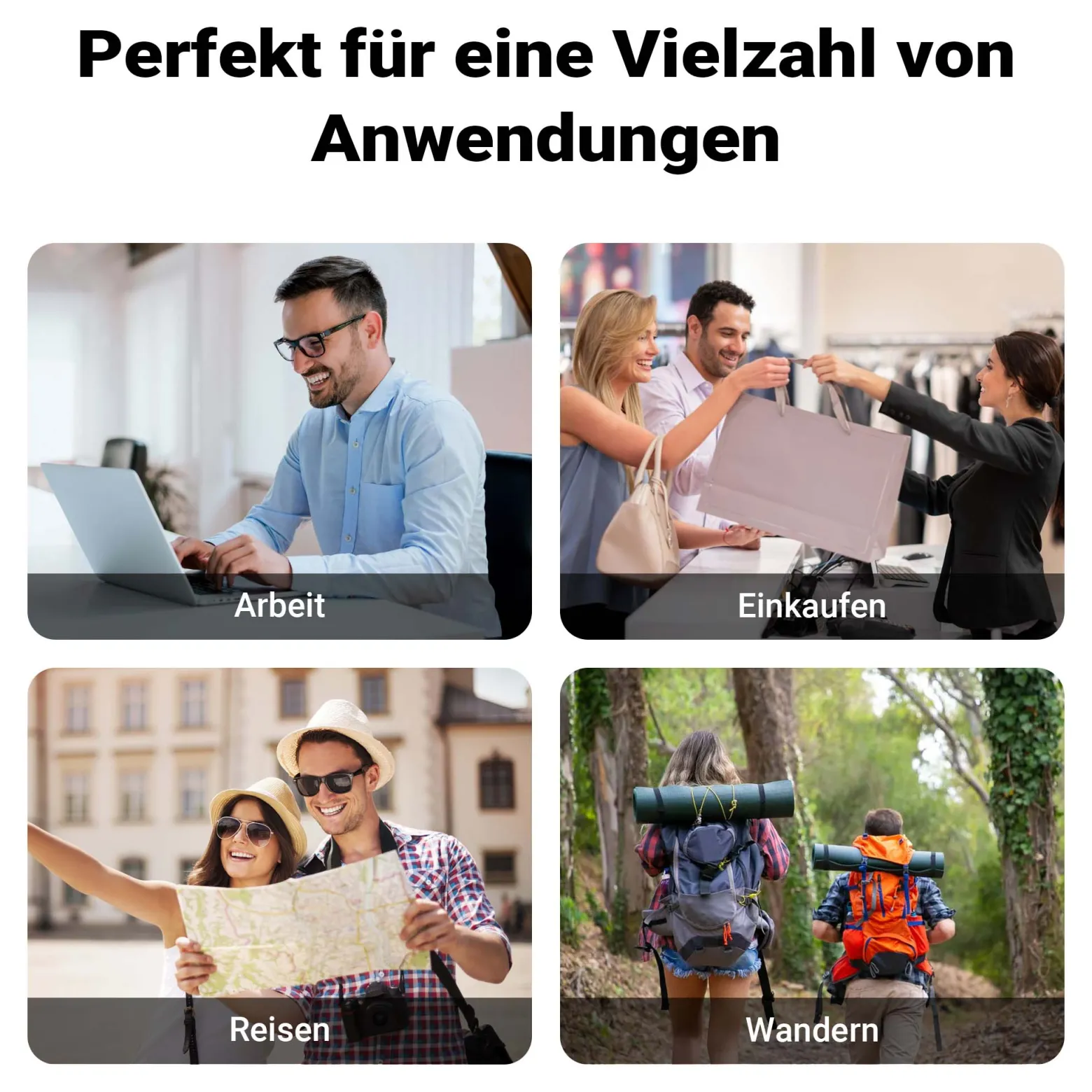 Wiltec Gepäckträgertasche 25 l Stauraum, Fahrradtasche für Gepäckträger Ø 8-16 mm, Gepäcktasche mit Tragegurt, wasserresistente Fahrrad Tasche