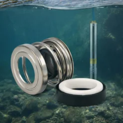 Wiltec Gleitringdichtung Ø 28 x Ø 16 x 24 mm für Tiefbrunnenpumpe