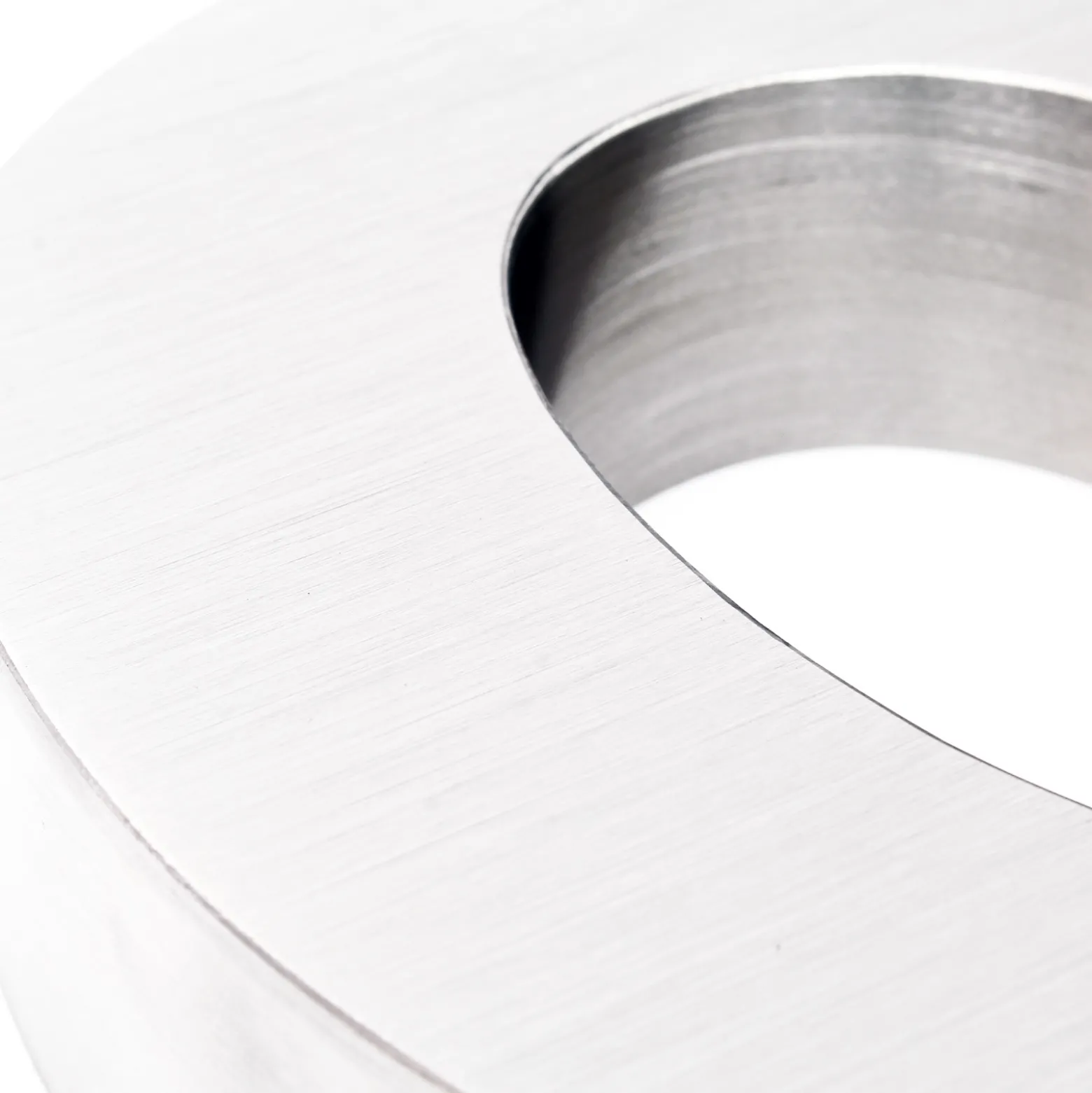 Wiltec Hausnummer 2 silberfarbene Edelstahl Hausnummer in modernem 3D-Design, Höhe 20 cm, Schrift Arial, rostfrei und witterungsbeständig, mit Montagematerial