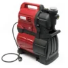 Wiltec Hauswasserwerk 1300W 4500l/h Hauswasserautomat mit Druckschalter und Membrankessel 19l Druckkessel Gartenpumpe Wasserpumpe Brauchwasserpumpe Regenwasserpumpe