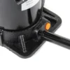 Wiltec Hydraulischer 6t Flaschen-Wagenheber, Stempelwagenheber mit Slow down Funktion, Autoheber 197-382 mm