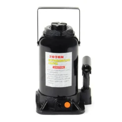 Wiltec Hydraulischer 20t Flaschen-Wagenheber, Stempelwagenheber mit Slow down Funktion, Autoheber 244-449 mm