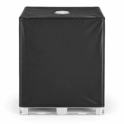 Wiltec IBC Container Abdeckplane – 1 x 1,2 x 1,16 m – aus Hart Propylen – Schutzhaube Haube Regenschutz für 1000 l Regenwassertank