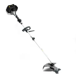 Wiltec 5in1 Benzin Multitool 1,76 PS Gartengerät, Rasentrimmer, Heckenschere, Hochentaster, Motorsense und 30 cm Verlängerungsstange für Gartenpflege