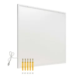 Wiltec Infrarotheizung 290 Watt, energieeffizienter Heizkörper, Wandmontage Elektroheizung , Heizpaneel, IR Heizung