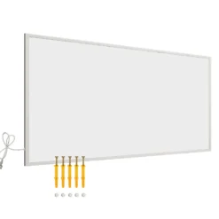 Wiltec Infrarotheizung 700 Watt, energieeffizienter Heizkörper, Wandmontage Elektroheizung, Heizpaneel, IR Heizung