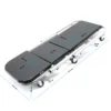 Wiltec 2-in-1 Montageliege & Werkstattsitz 90 x 41,5 x 12,5 cm, bis 150kg, Werkstatthocker mit gepolsterter Liegefläche & 6 Lenkrollen, Montagliege, Rollbrett