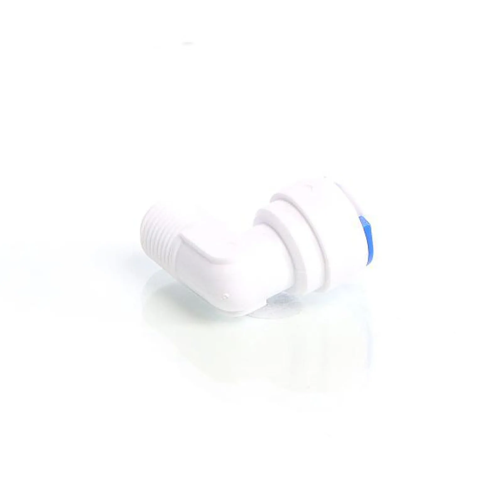 Wiltec 90° Jaco Fitting für Schlauch 10 mm und mit 12,91 mm (1/4") AG, für Trinkwasser Ultrafiltration Mikrofilter Umkehrosmose (RO)