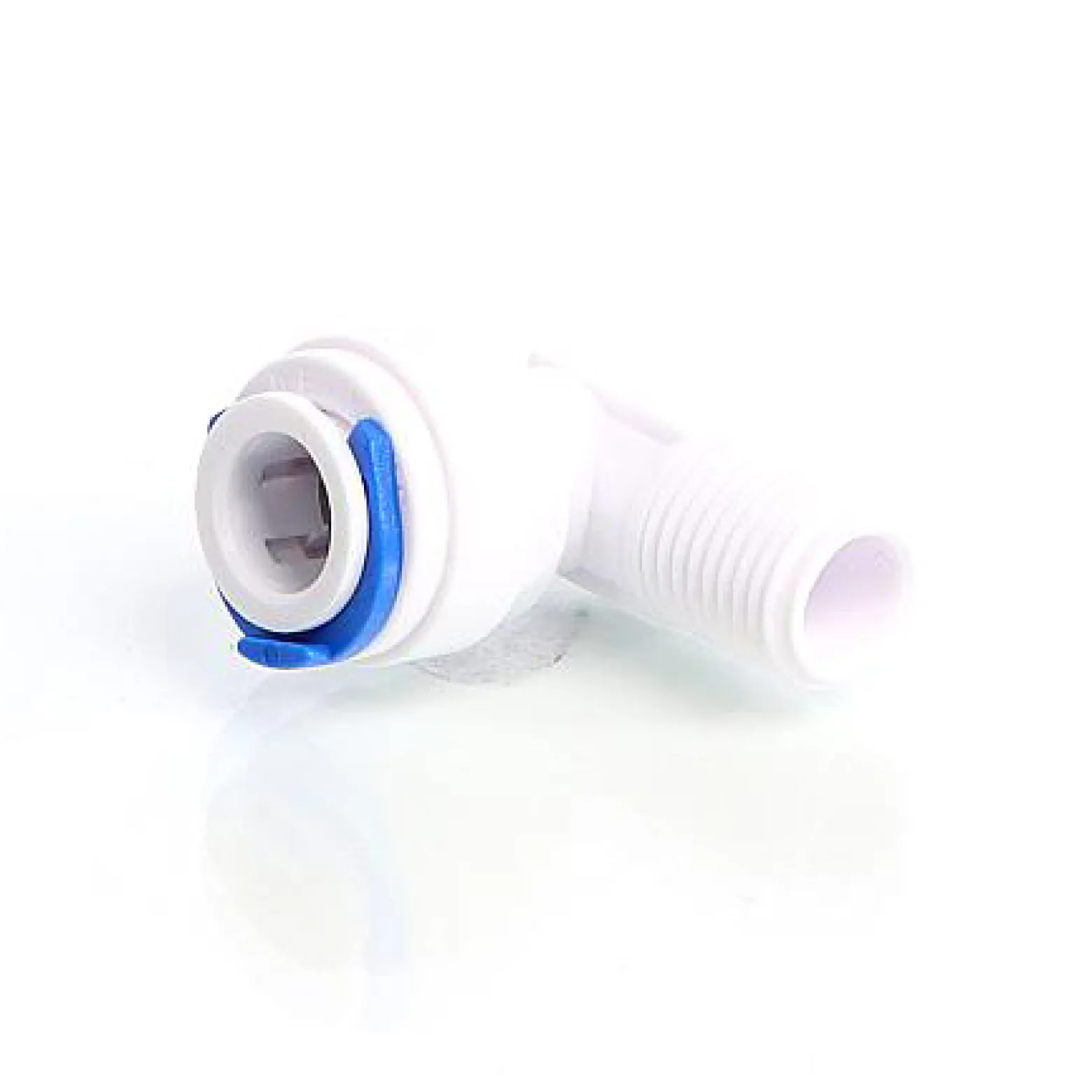 Wiltec 90° Jaco Fitting für Schlauch 10 mm und mit 12,91 mm (1/4") AG, für Trinkwasser Ultrafiltration Mikrofilter Umkehrosmose (RO)