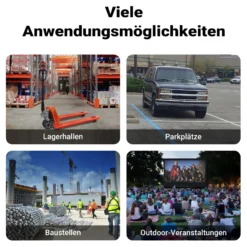 Wiltec Kanal Kabelbrücke 98 x 24 x 4,5 cm 3 Stück, Kabelkanal 13 t Tragkraft mit 2 Kanälen, Überfahrschutz bis 30 km/h, Kabel Trittschutz aus PP und Gummi