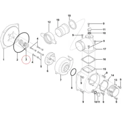 Wiltec Keramikdichtung Ersatzteil für LIFAN 50ZB20-1.4Q Wasserpumpe