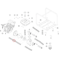 Wiltec Keramikdichtung Ersatzteil für LIFAN 80WG Teil 2 Wasserpumpe