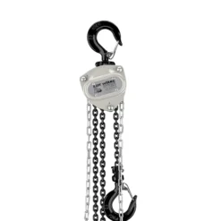 Wiltec Kettenzug bis 250 kg, robuster Handkettenzug 3 m Hubhöhe, Tragmittel mit 3 m Lastkette, Hebezeug manuell, hochbelastbares Hebemittel