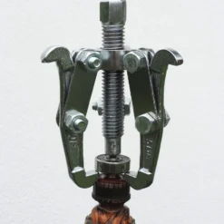 Wiltec Klauenabzieher 75 / 100 / 150 mm, 3x Profi Abzieher Lagerabzieher Satz als Innen Außen Ausdrücker, für Lager, Zahnrad, Riemenscheibe