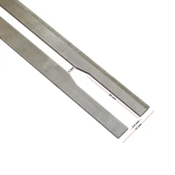 Wiltec Klinge für Styroporschneider 200mm, gehärtet, gerade, schneidet Styropor, Styrodur & andere Dämmstoffe mit Nickel-Chrom-Legierung für Heißrahtschneider