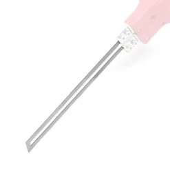Wiltec Klinge für Styroporschneider 200mm, gehärtet, gerade, schneidet Styropor, Styrodur & andere Dämmstoffe mit Nickel-Chrom-Legierung für Heißrahtschneider