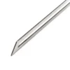 Wiltec Klinge für Styroporschneider 150mm, gehärtet, gerade, schneidet Styropor, Styrodur & andere Dämmstoffe mit Nickel-Chrom-Legierung für Heißrahtschneider