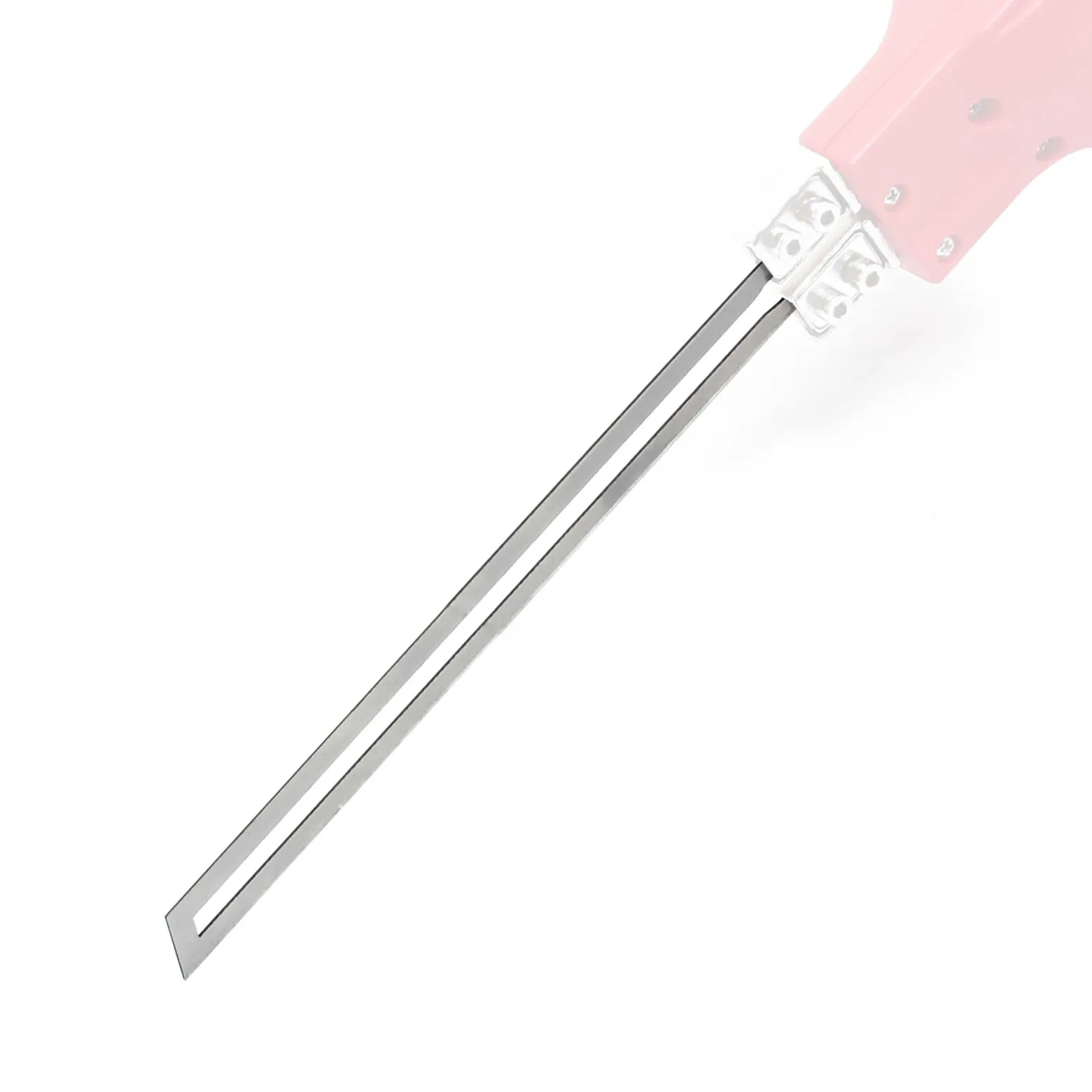 Wiltec Klinge für Styroporschneider 150mm, gehärtet, gerade, schneidet Styropor, Styrodur & andere Dämmstoffe mit Nickel-Chrom-Legierung für Heißrahtschneider
