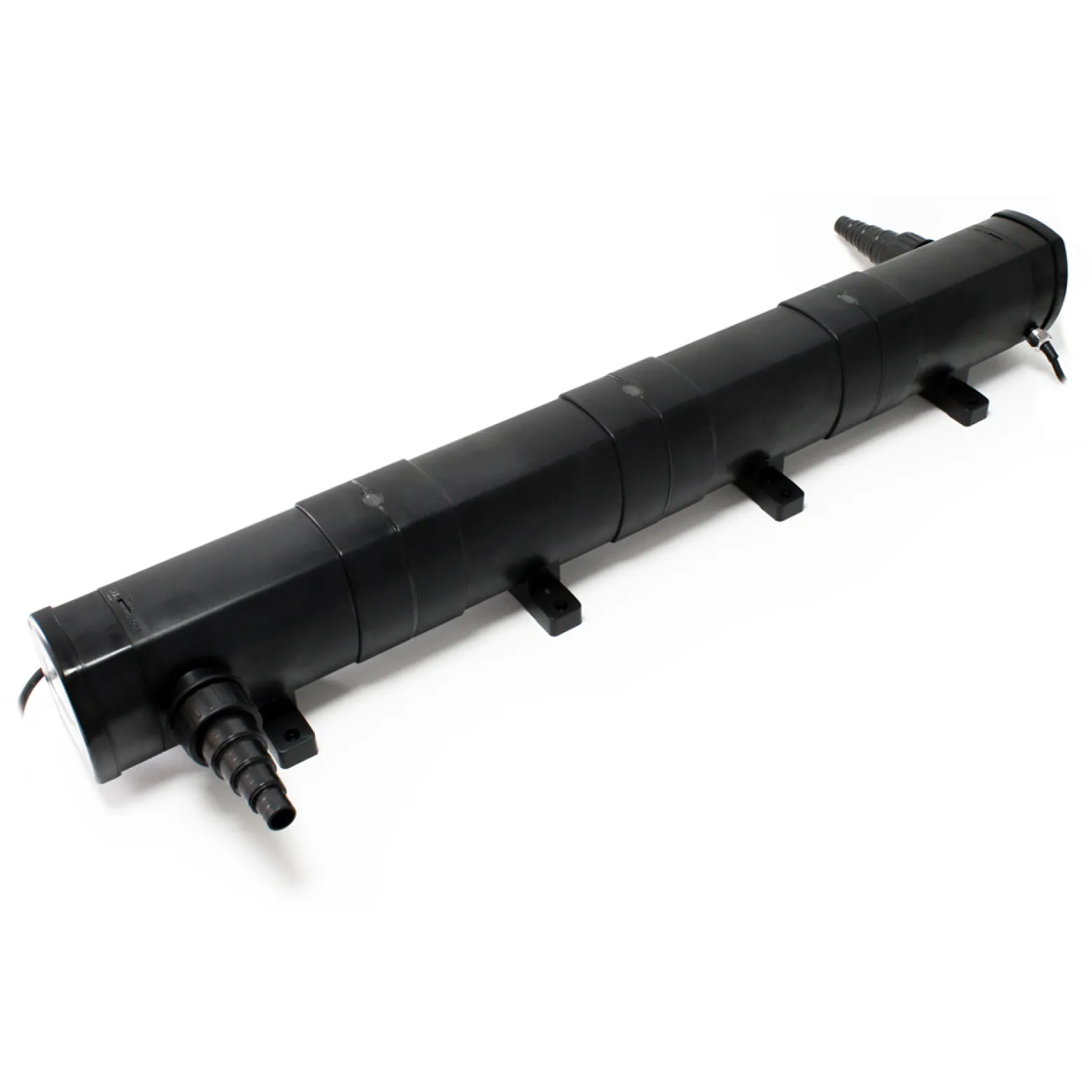 Wiltec Komplettset: CBF-350C Teichfilter bis 90000 L Teichfilteranlage als Durchlauffilter, NEO10000 SuperECO Teichpumpe 10000l/h 80W, CUV-272 Teichklärer UVC Klärer mit 72W, 25m Teichschlauch 25 mm