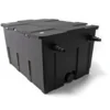 Wiltec Komplettset: CBF-550 Teichfilter bis 60000 L Teichfilteranlage als Durchlauffilter, NEO10000 SuperECO Teichpumpe 10000l/h 80W, CUV-236 Teichklärer UVC Klärer mit 36W