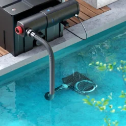 Wiltec Komplettset: CPF-15000 Teichdruckfilter bis 30000 L Teichfilteranlage mit 18 Watt UV-C Teichklärer, NEO8000 SuperEco Teichpumpe 8000l/h 70W