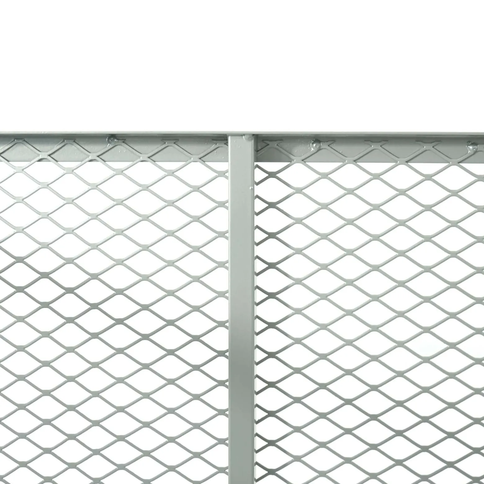 Wiltec Komposter 100 x 100 x 80 cm, Gartenkomposter aus Metallgitter, Kompostbehälter für 800 Liter Kompost, Biokomposter für Bioabfall