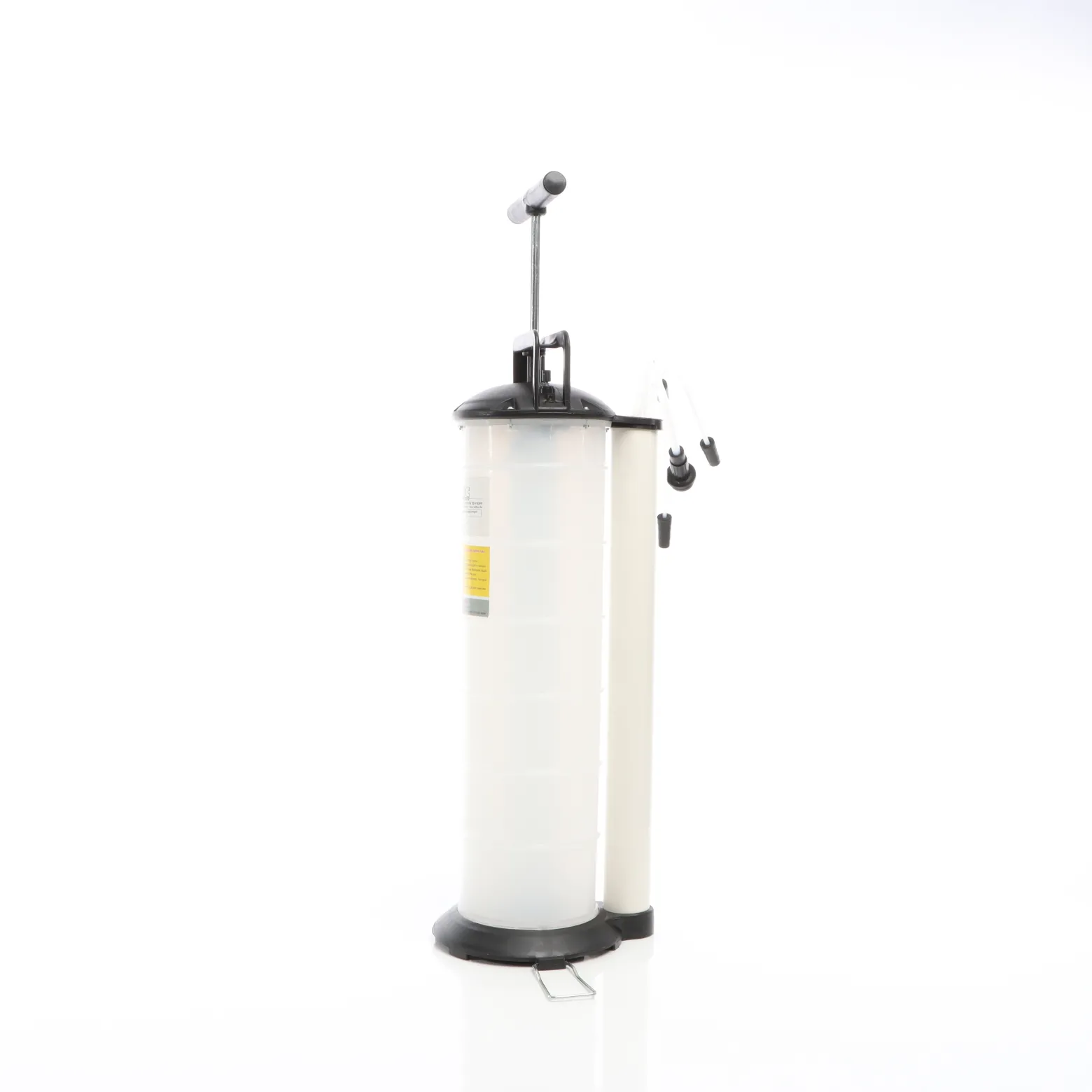 Wiltec Ölabsaugpumpe 7 Liter zum Motorölwechsel, Handpumpe zur Ölabsaugung und für andere Flüssigkeiten inklusive 3 Schläuche, manuelle Pumpe