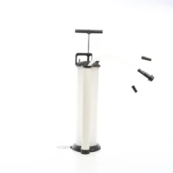 Wiltec Ölabsaugpumpe 7 Liter zum Motorölwechsel, Handpumpe zur Ölabsaugung und für andere Flüssigkeiten inklusive 3 Schläuche, manuelle Pumpe
