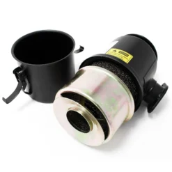 Wiltec Ölbadluftfilter für LIFAN 10 PS Motor und andere – Dieselmotor Ersatzteil Ölbad Luft Filter 250 ml – Einzylinder für Kleinmaschinen & Karts, 4-Takt Motor & OHV Ventilsteuerung