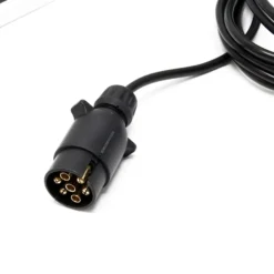 Wiltec LED Anhänger Lichtleiste 7-polig 12V 137 cm, Anhängerbeleuchtung für PKW und Fahrradträger, Adapter für Anhänger