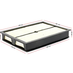 Wiltec Luftfilter für LIFAN 2V78F-3 15,5 kW (20,4 PS) Motor – Benzinmotor Ersatzteil Luft Filter – Einzylinder für Kleinmaschinen & Karts, 4-Takt Motor & OHV Ventilsteuerung