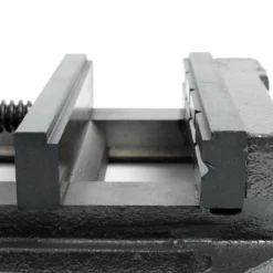 Wiltec Maschinenschraubstock 75 mm Backenbreite, Schraubstock für Werkstatt, Bohrmaschinenschraubstock als Spannwerkzeug