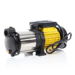 Wiltec Mehrstufige Kreiselpumpe 6600l/h 900W Förderhöhe 55m, Ansaughöhe 9m, 2850U/min, Wasserpumpe für Hauswasserwerke, Haus und Garten