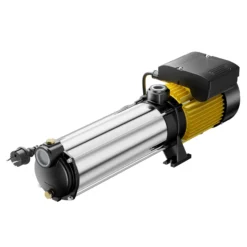 Wiltec Mehrstufige Kreiselpumpe 9000l/h 2200W Förderhöhe 105m, Ansaughöhe 9m, 2850U/min, Wasserpumpe für Hauswasserwerke, Haus und Garten