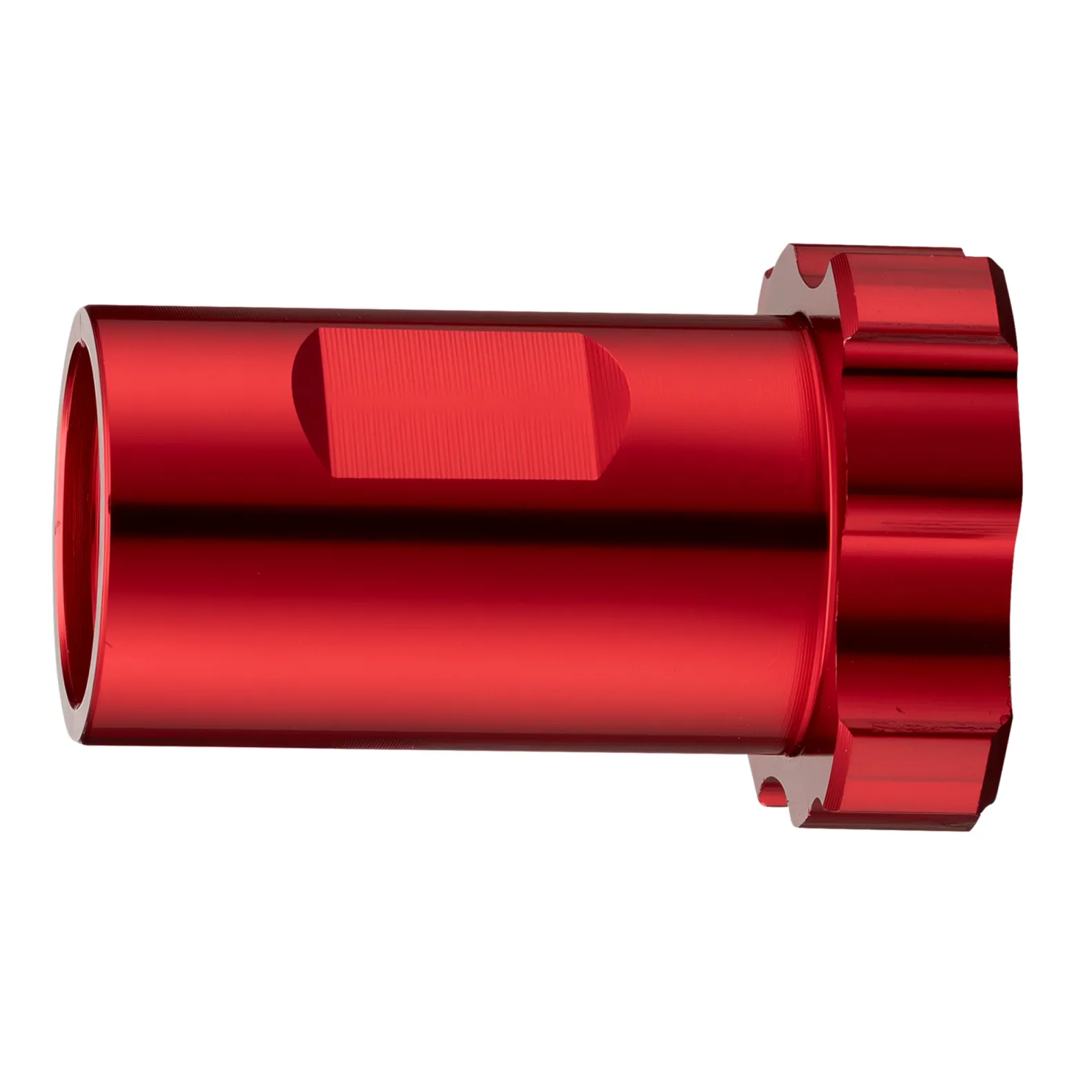 Wiltec Mischbechersystem Adapter aus Aluminium Ø19 x 42 mm, Verbinder für Farbmischbecher und Lackierpistole